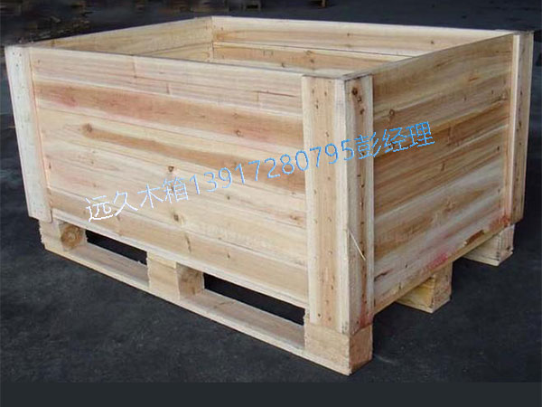 大型出口木箱設計頂部需要根據(jù)運輸方式設計結構